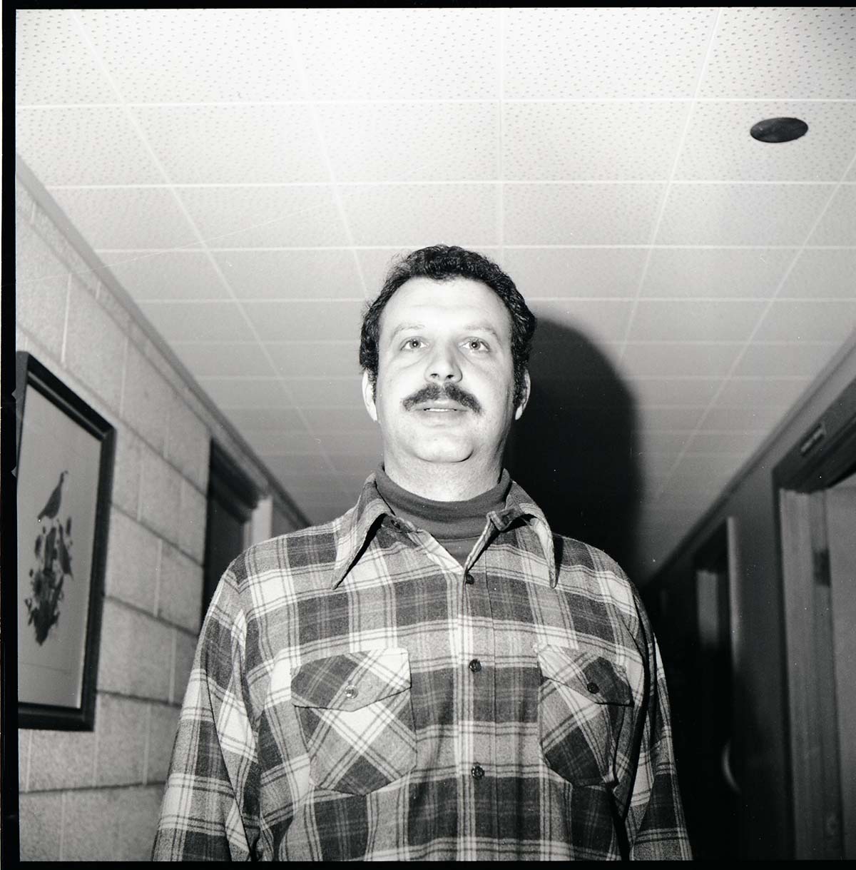 BW Photos of maintenance personnel.