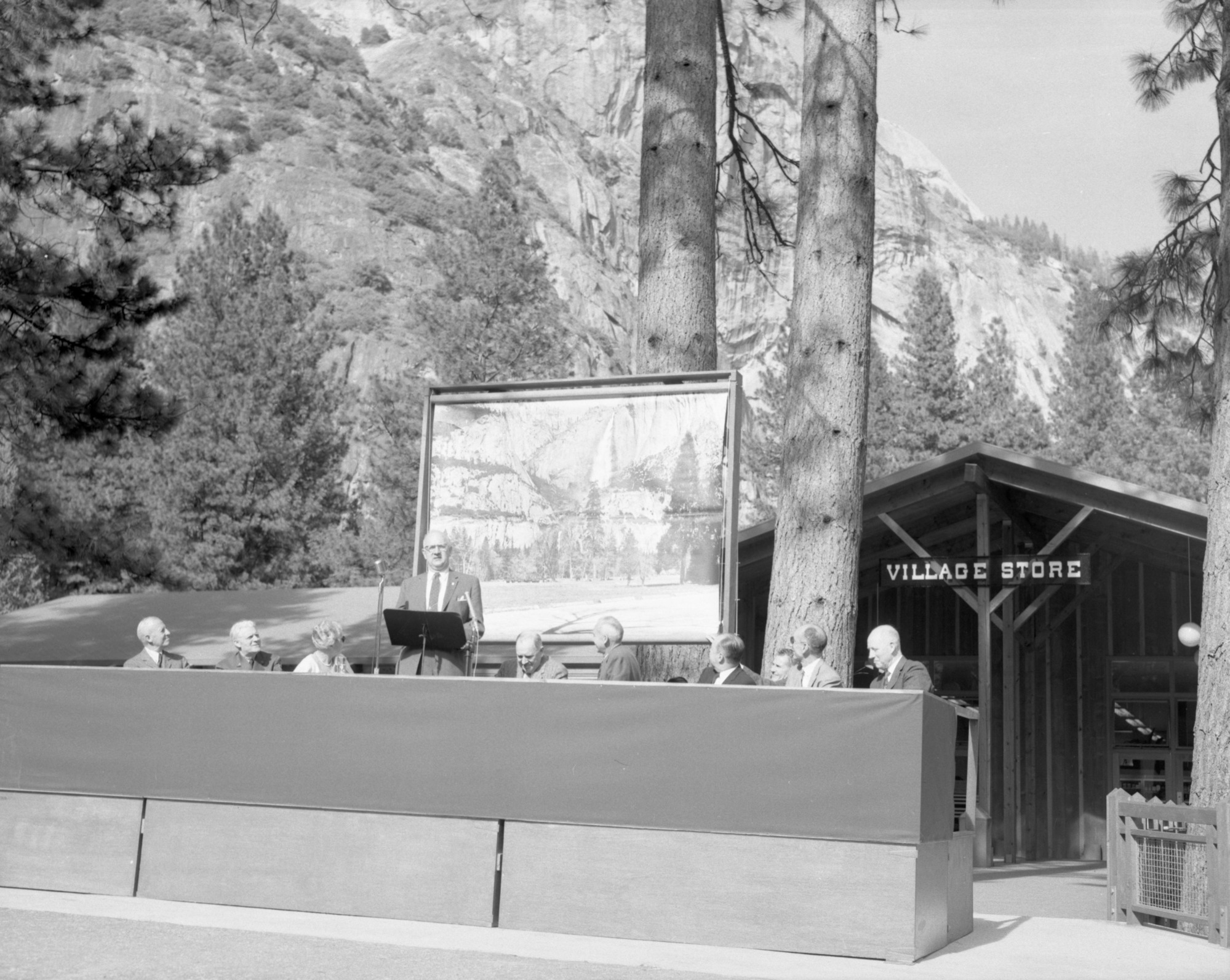 Dedication of Village Store