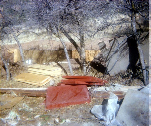 The construction of the Wiley Spring water pipeline.