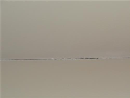 Cracks in the interior walls of Heritage Center