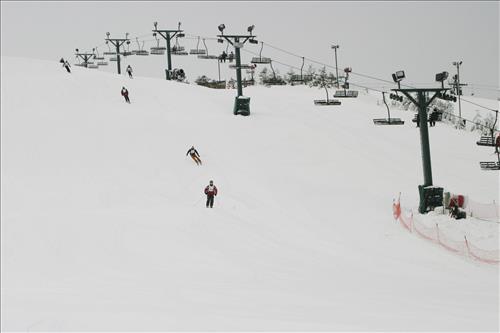 Special Olympics Ohio downhill skiing 1