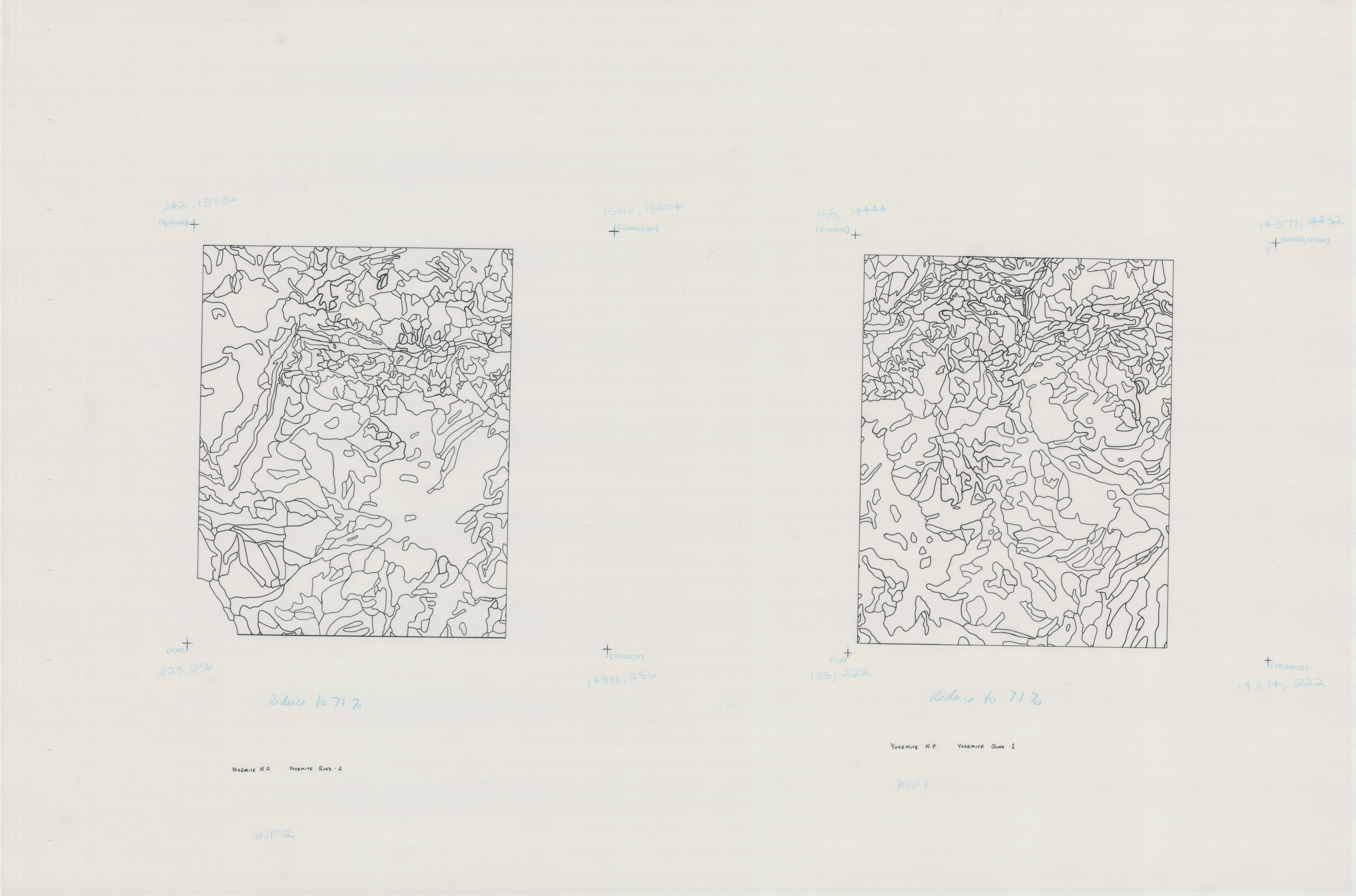 Yosemite NP Yosemite Quad 1 and 2