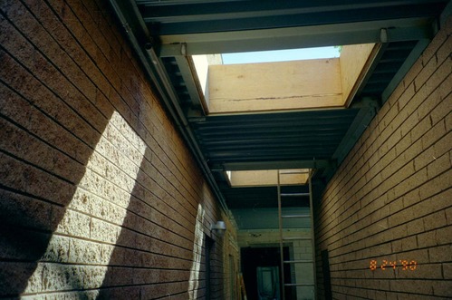 Construction of headquarters addition.