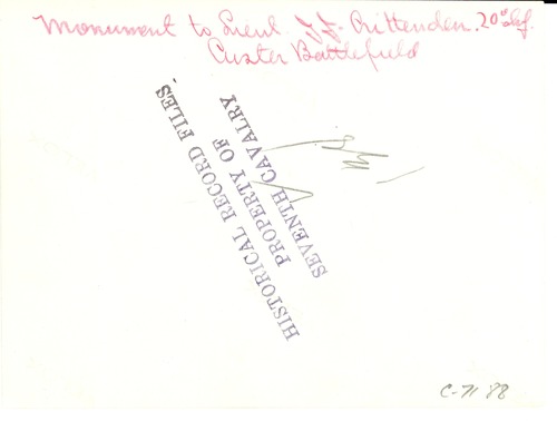 Lieutenant John J Crittenden's Marker