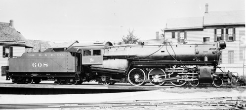 Delaware & Hudson no. 0608 [4-6-2]
