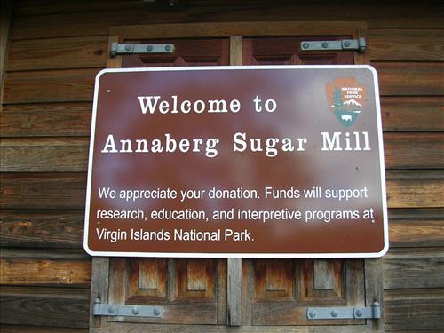 Support buildings for Annaberg Sugar Plantation at Virgin Islands National Park in December 2007