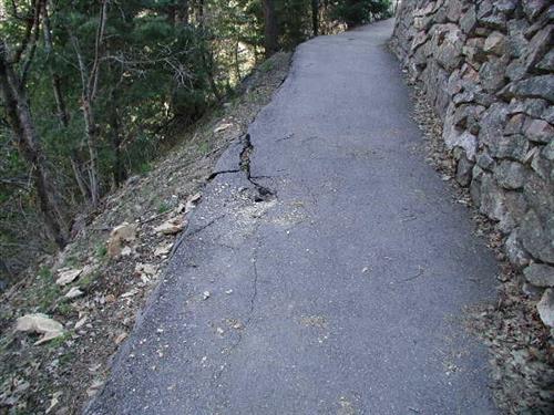 fy06 Rehab cave trail for visitor safety