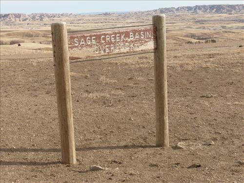 BADL Wood Information Signs - Secondary Roads