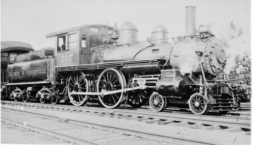 Bangor & Aroostock no. 207 [4-4-0]