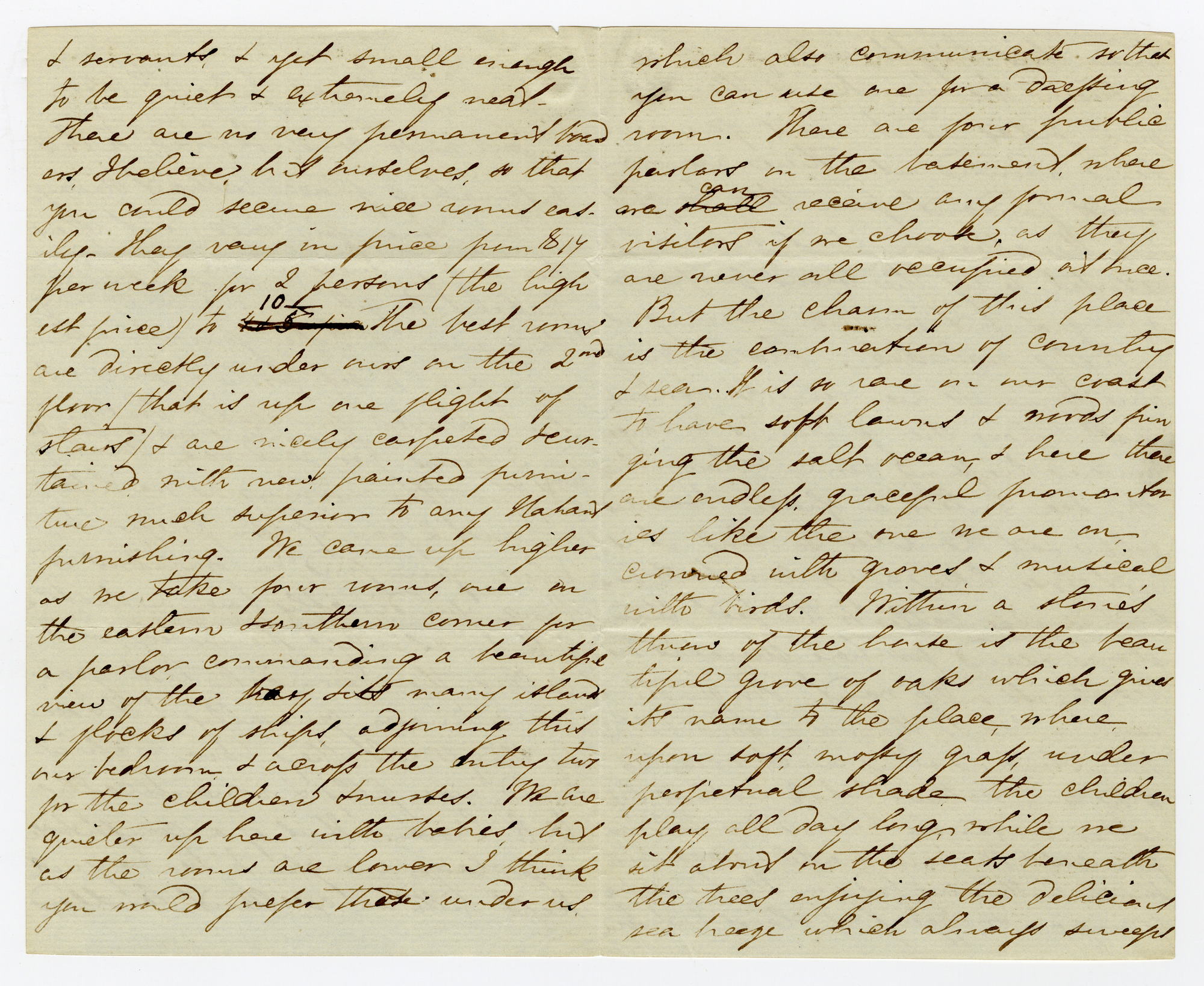 Manuscript letter