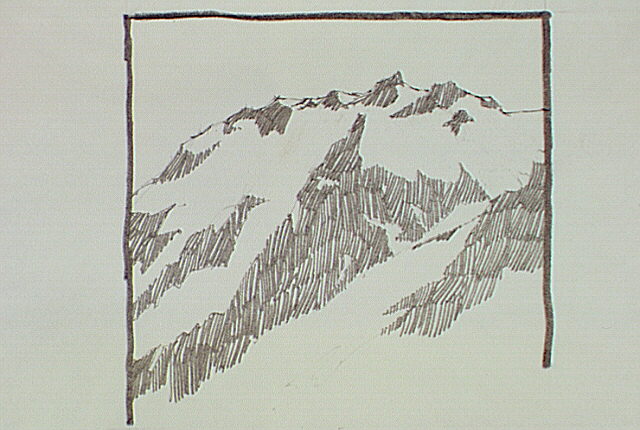 View of Mount Olympus within Olympic National Park.