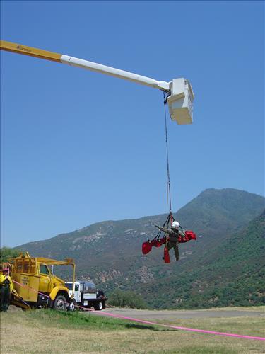 Short-haul training, Ash Mountain Helibase, Sequoia and Kings Canyon National Parks, summers 2003-2004