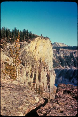 Landscape Views at Crater Lake National Park, Oregon