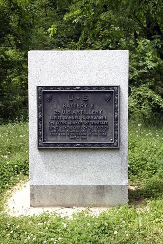 Battery E, 2nd U.S. Artillery Monument