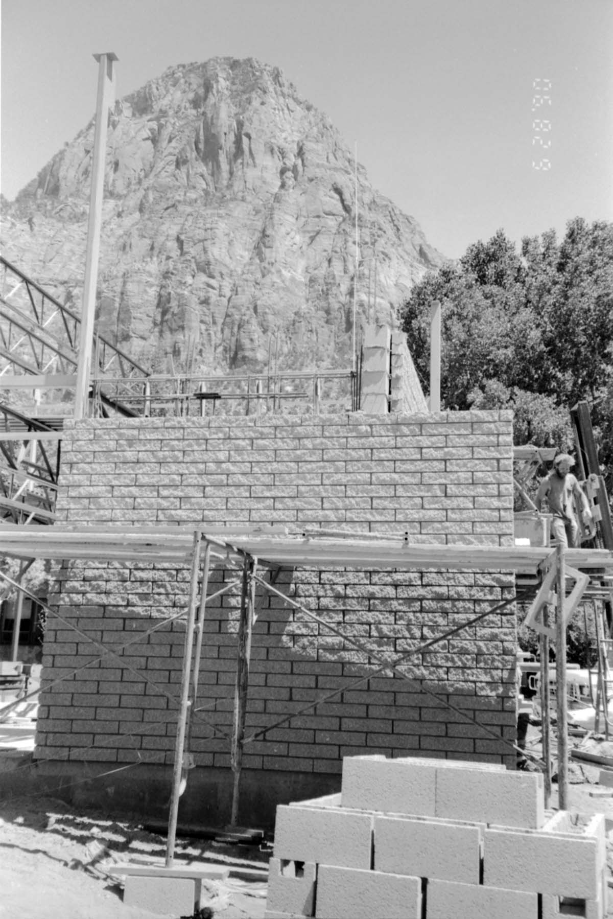 Construction of headquarters addition.