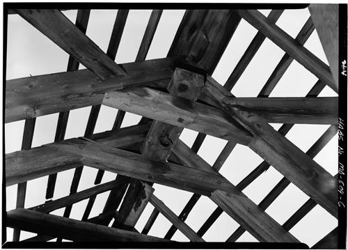 Chesapeake & Ohio Canal, Carpenter Shop at Lock 66, 154.7 miles above tidewater, Oldtown vicinity, Allegany County, MD