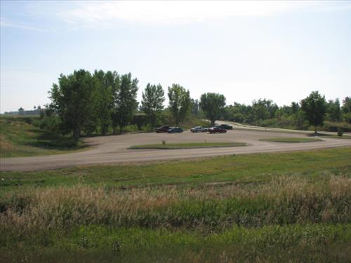 AML-FOUS-1A looking west and AML-FOUS-1B looking east, Fort Union Trading Post NHS