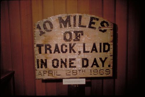 Views of Golden Spike National Historical Park, Utah