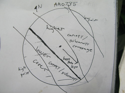 GRSM Accuracy Assessment. Plot Code: GRSM_AA_0735_7