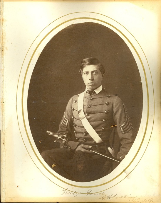 A M. Cushing in West Point Uniform, Class of 1861