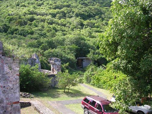 Support buildings for Annaberg Sugar Plantation at Virgin Islands National Park in December 2007