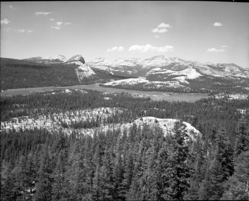 View toward Mt. Hoffmann - Tuolumne Peak - from Juniper Ridge.