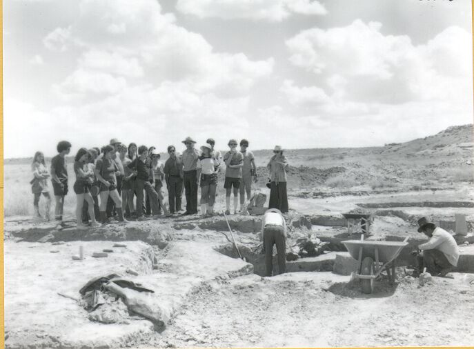 Tour of Truell Excavation Led By Park Ranger Sam Lollar