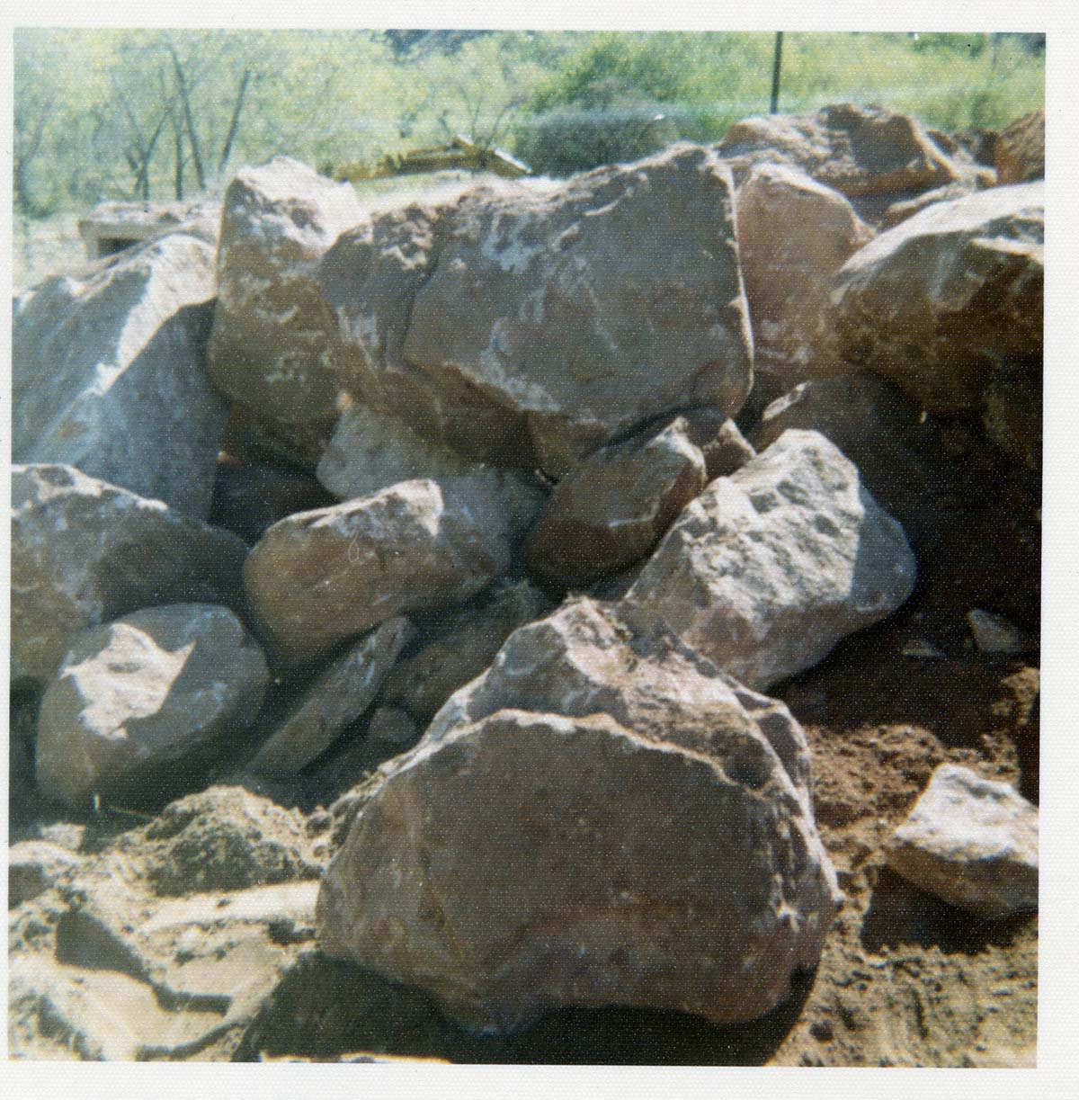 Color photos of channel clearing and bank stabilization along the Virgin River near Birch Creek.