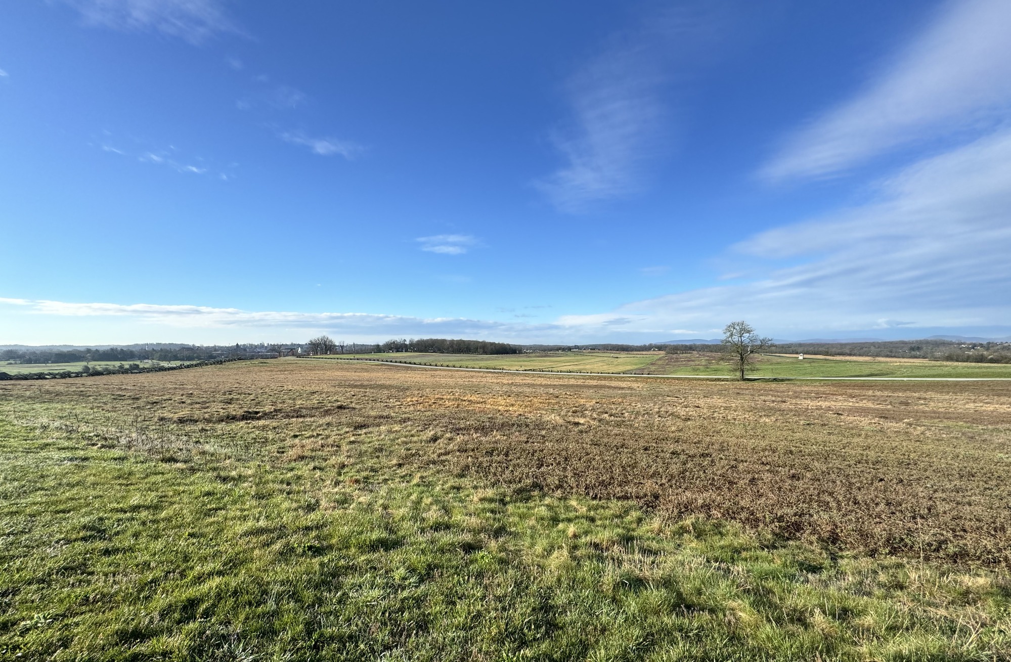 Site visit to evaluate the Gettysburg restoration projects with park staff and SGI.