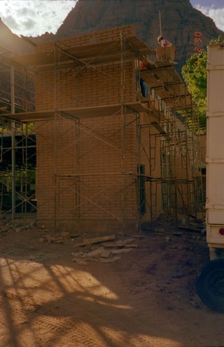 Construction of headquarters addition.