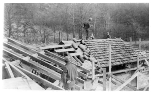 CCC in  Cuyahoga Valley National Park- Octagon Shelter