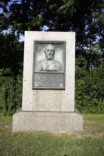 Colonel Amory Johnson Relief Portrait