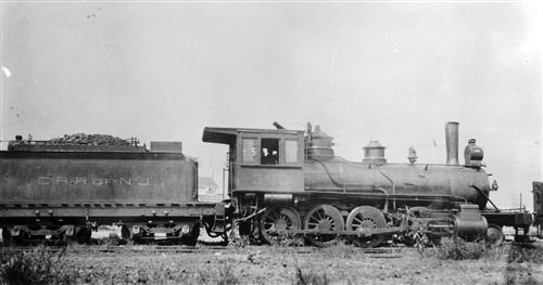 011/001.130--Central Railroad of New Jersey Railroad Locomotive [GROUP 06]