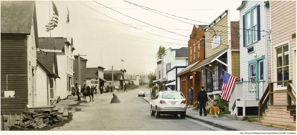 Old meets new on Front St.