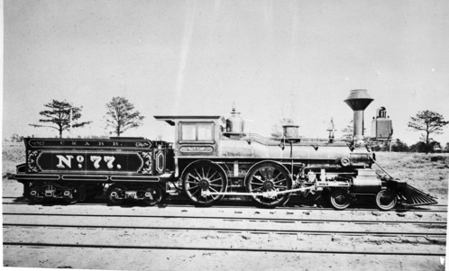 Chicago & Alton no. 0077 [4-4-0]