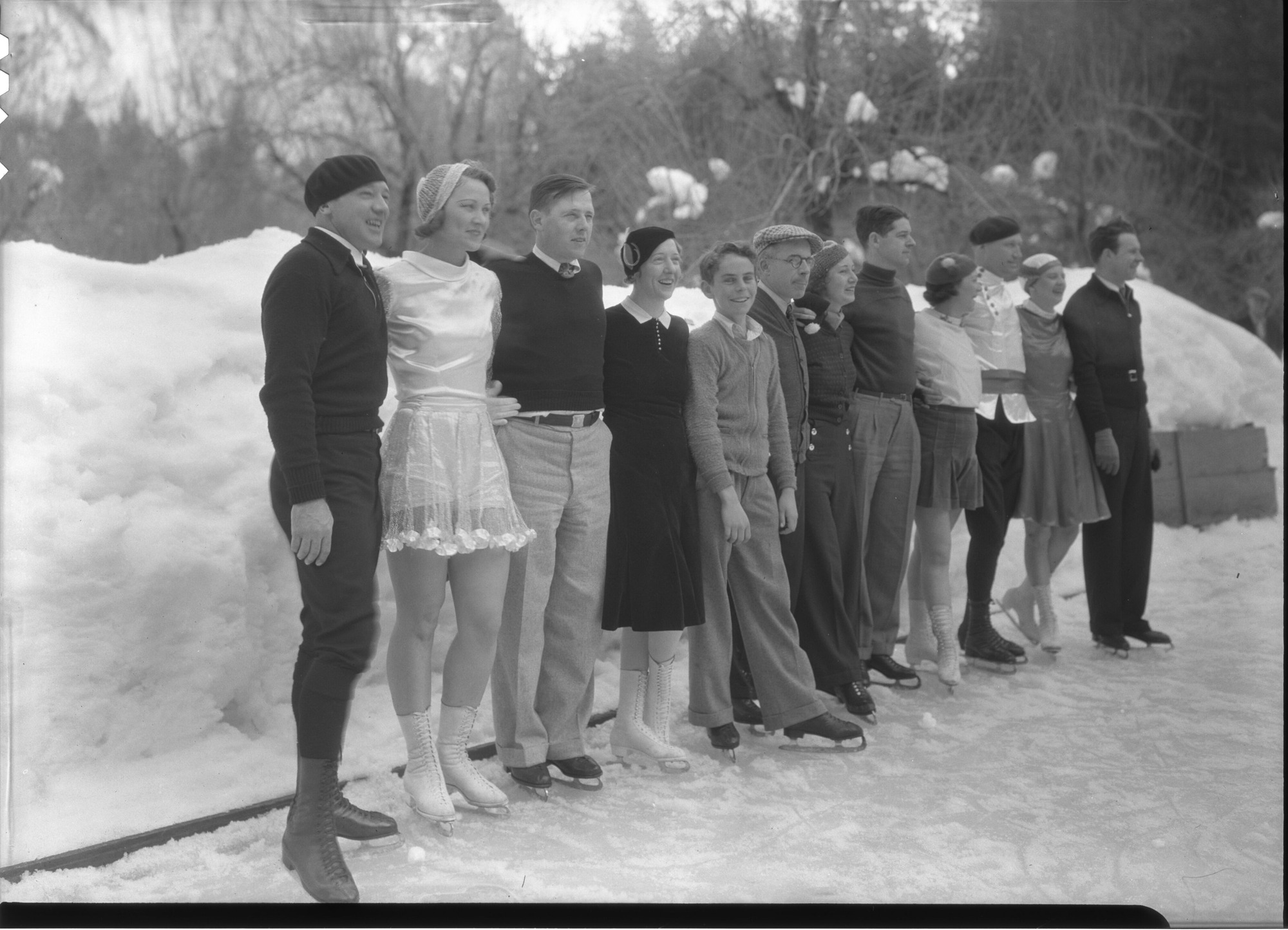 Competitors in Annual Figure Skating Championships