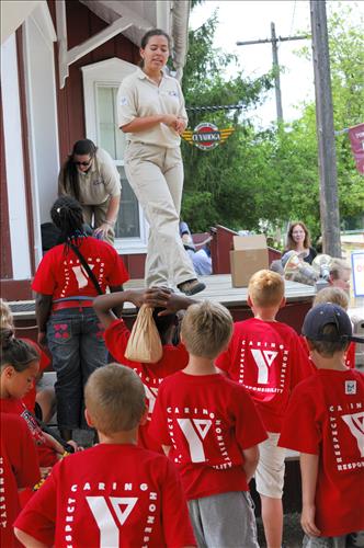 Cuyahoga Valley Scenic Railroad, transportation interpreters and day campers 2