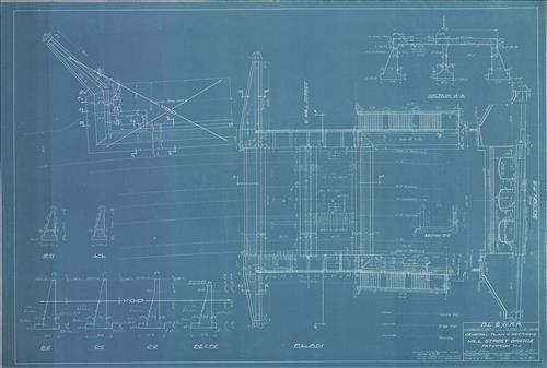 20414.BL-Paterson, NJ--Mill Street Bridge [1927]