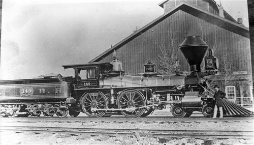 011/001.129--Central Pacific Railroad Locomotive [GROUP 1]