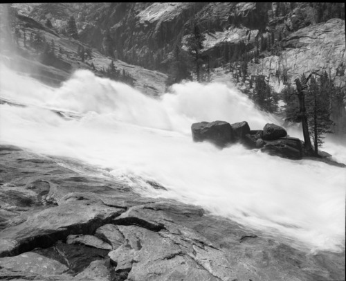 Waterwheel Falls. For exhibit - publication use.