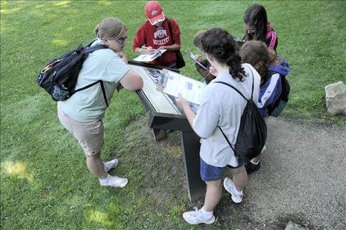 Free play at Junior Ranger Day Camp in Cuyahoga Valley National Park