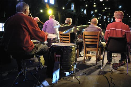 Musicians at the Peninsula Jazz Festival in Cuyahoga Valley National Park