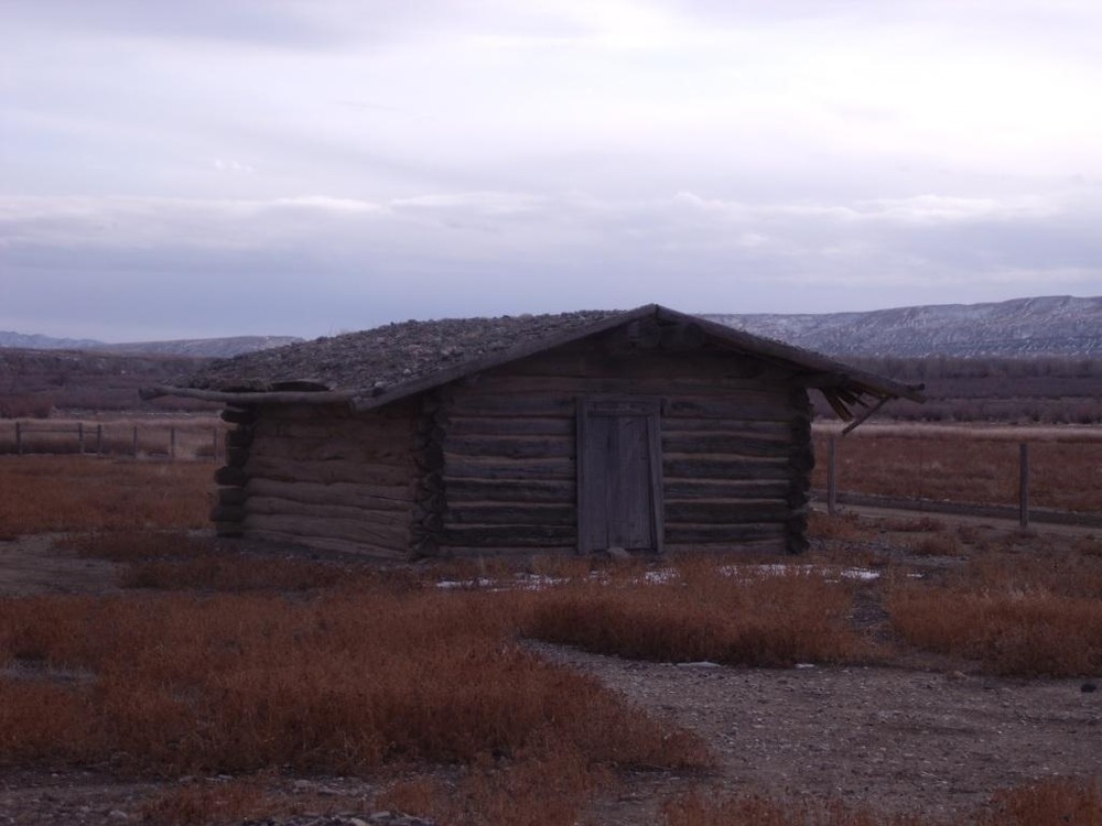 The oldest structure on the ranch, the Blacksmith Shop later became a granary, then a chicken house, and finally a garage.