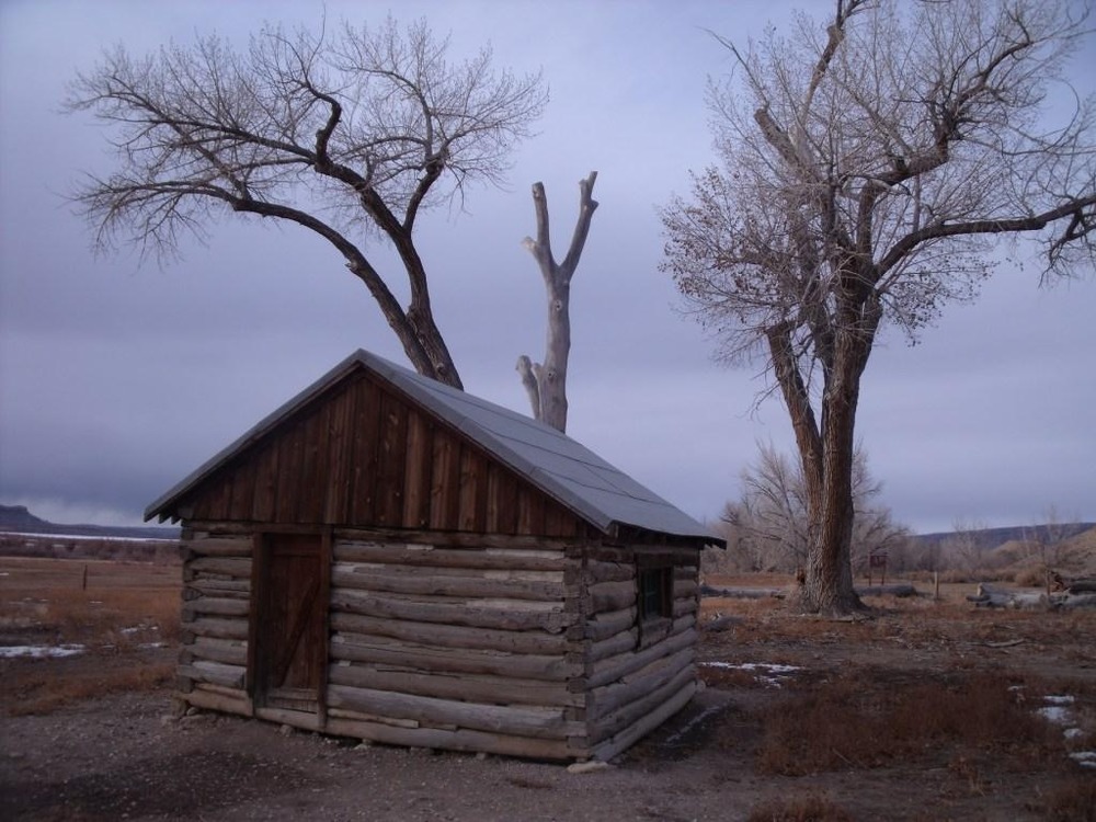 The North Cabin was built before the main house and was used mostly for storage.