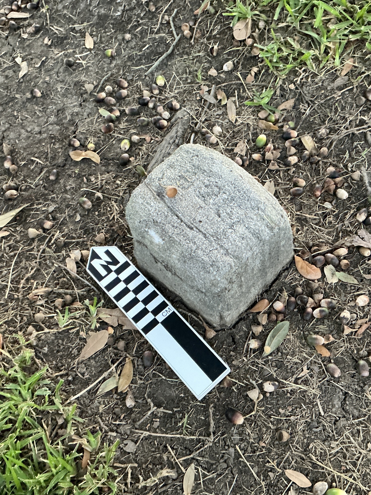 Extra image of flat marble marker