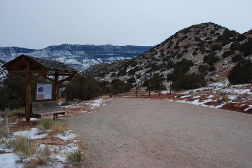Trail Head for the Hillsboro Trail