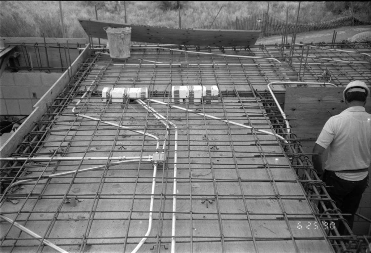 Construction of headquarters addition.