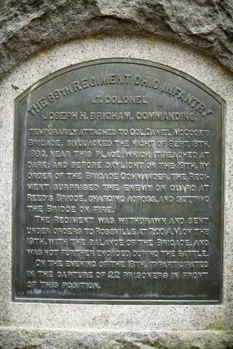 69th Ohio Volunteer Infantry Regiment Monument