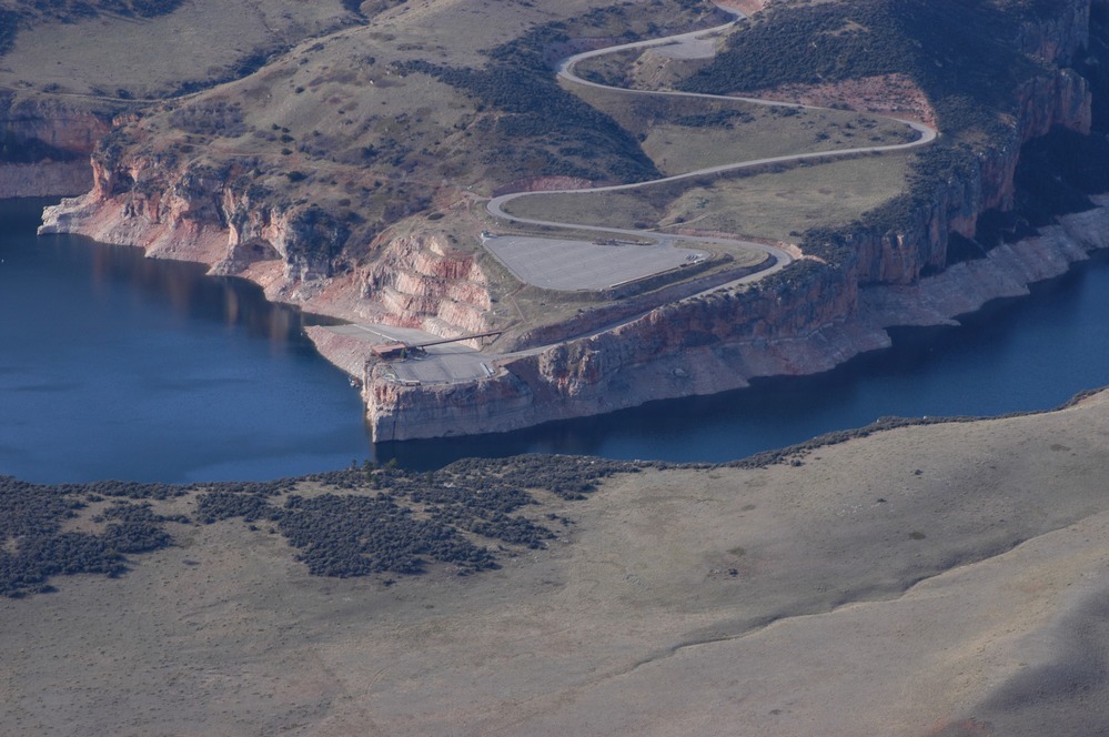 Ok-A-Beh Marina Aerial View