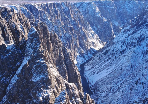 Black Canyon, Winter From Pulpit Rock